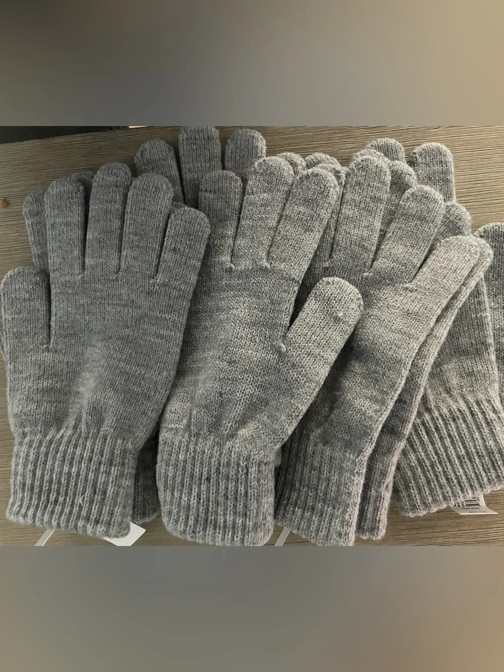 GAP Cozy Gloves in Light Heather Grey NWT